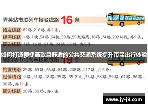 如何打造便捷高效且舒适的公共交通系统提升市民出行体验