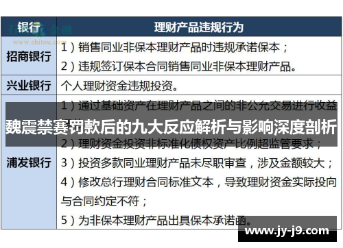 魏震禁赛罚款后的九大反应解析与影响深度剖析
